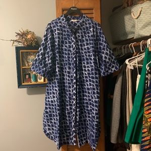 2X // zuri Kenya shirt dress